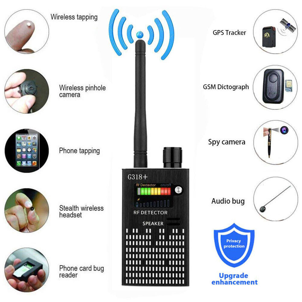 Ripob | Spy Signal Detector, RF Detector, Hidden Camera, Laser Lens, GSM-GPS Device Finder