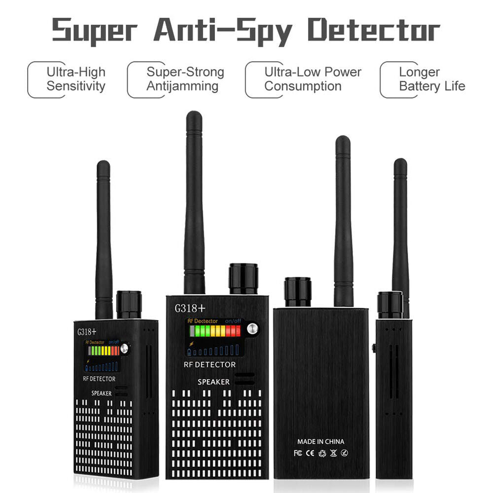 Ripob | Spy Signal Detector, RF Detector, Hidden Camera, Laser Lens, GSM-GPS Device Finder