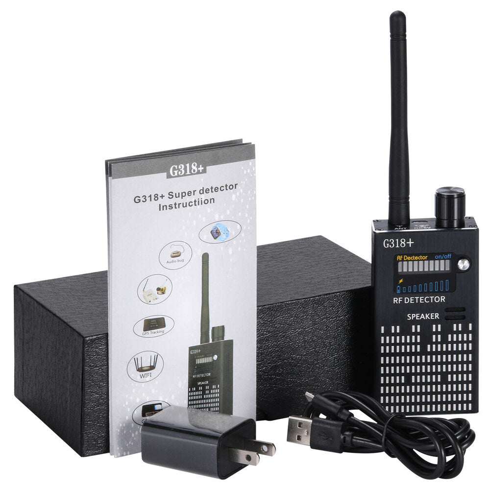Ripob | Spy Signal Detector, RF Detector, Hidden Camera, Laser Lens, GSM-GPS Device Finder