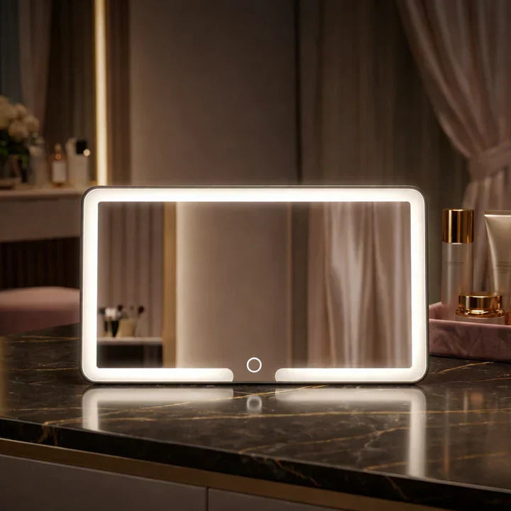 Makeup mirror with light for the car | Illuminated cosmetic mirror | GlowVisor