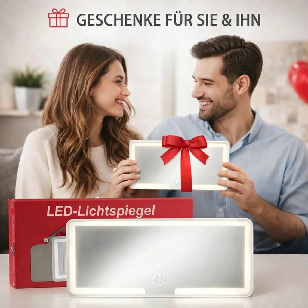 Makeup mirror with light for the car | Illuminated cosmetic mirror | GlowVisor