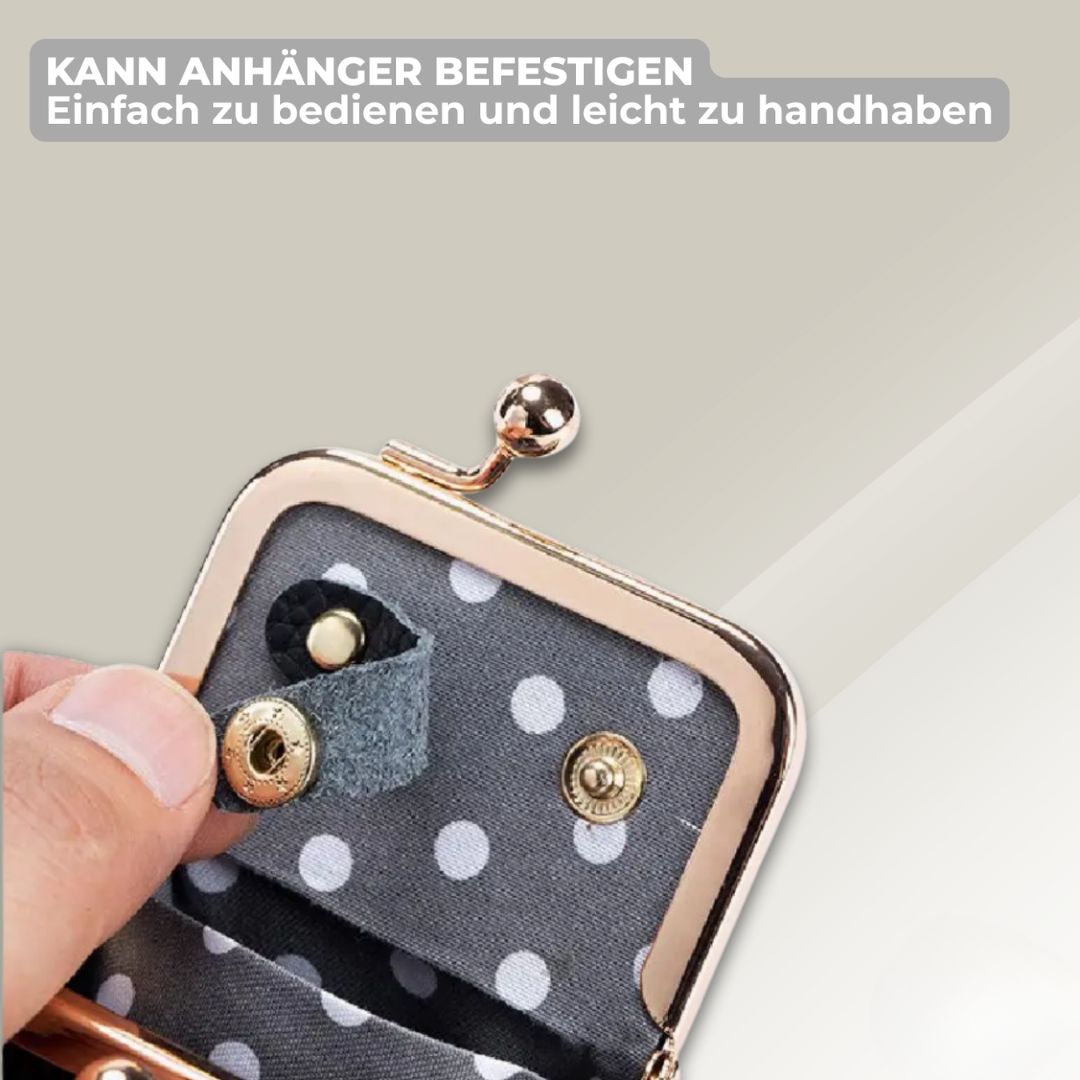 Schmuckkästchen für Reisen & Unterwegs | Mini Schmuckschatulle mit Fächern | EdelNest