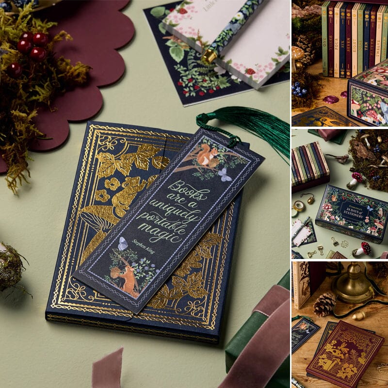 24-Day Stationery Advent Calendar - Winter Forest Design