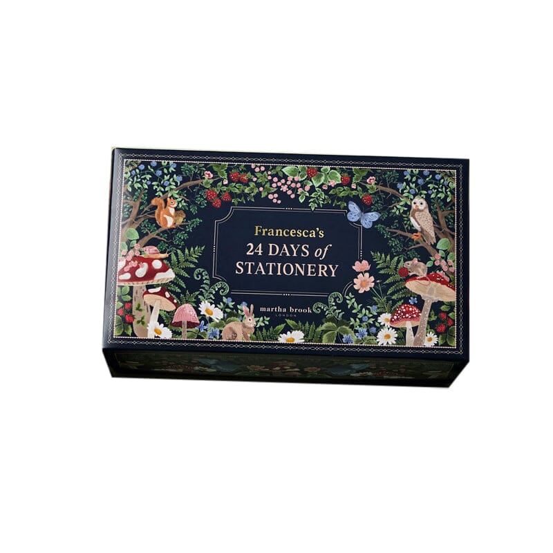 24-Day Stationery Advent Calendar - Winter Forest Design