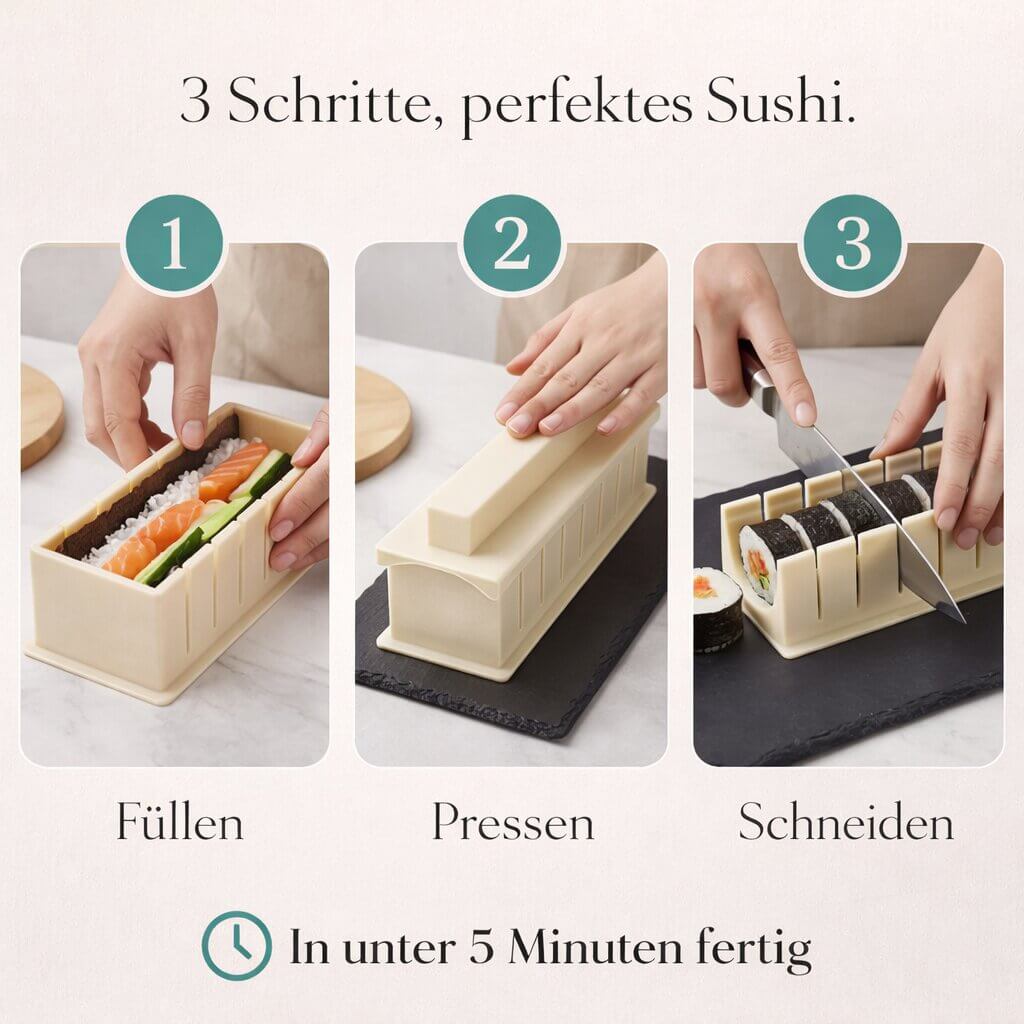 Stellen Sie Ihr eigenes Sushi-Set zusammen | Sushi Maker | Reisara