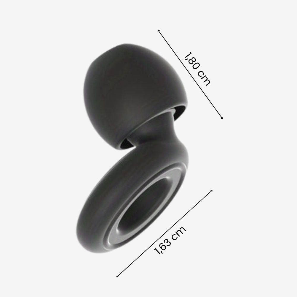 Silicone earplugs for hearing protection during sleep, work, concerts & airplanes | SilentPlug
