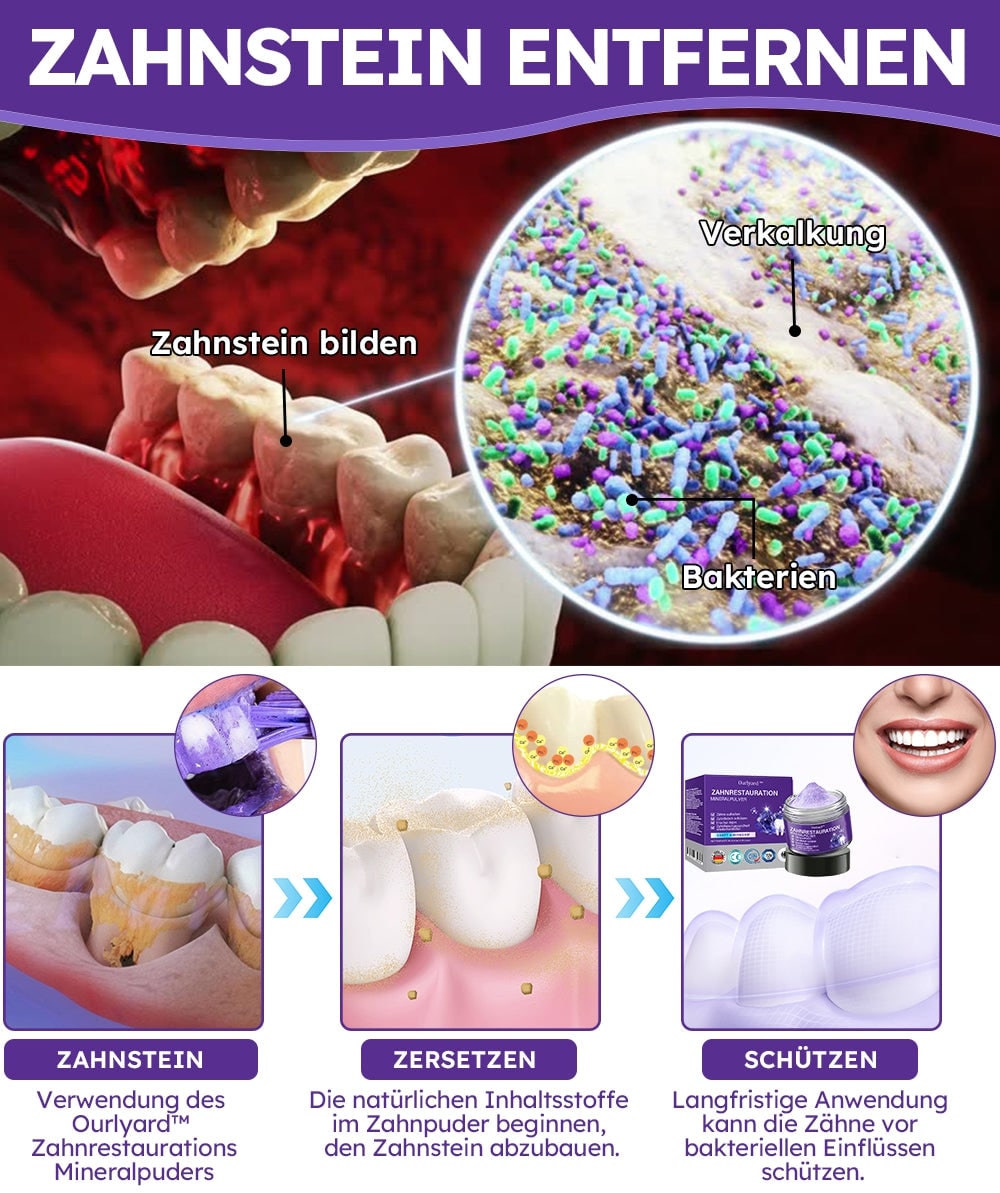 Mineral-Pulver für die Zahnpflege | Stärkt & schützt Zähne | SmileProtection