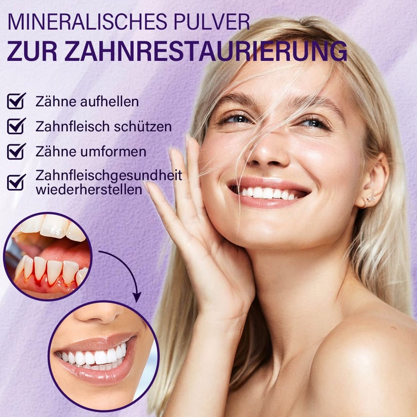 Mineral-Pulver für die Zahnpflege | Stärkt & schützt Zähne | SmileProtection