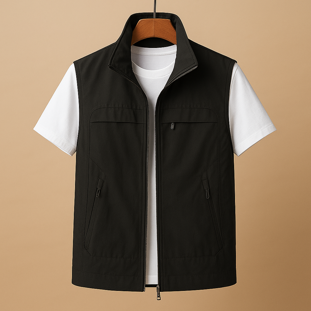 Men's Lightweight Short-Sleeve Outdoor Sweater