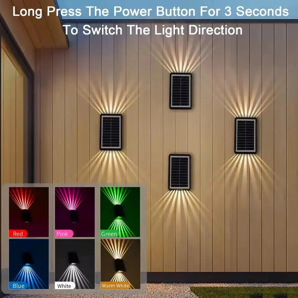 Solar Light for Garden & Balcony | Garden Lighting with Color Change | Solar Lamps for Outdoor Use | SolarLumen