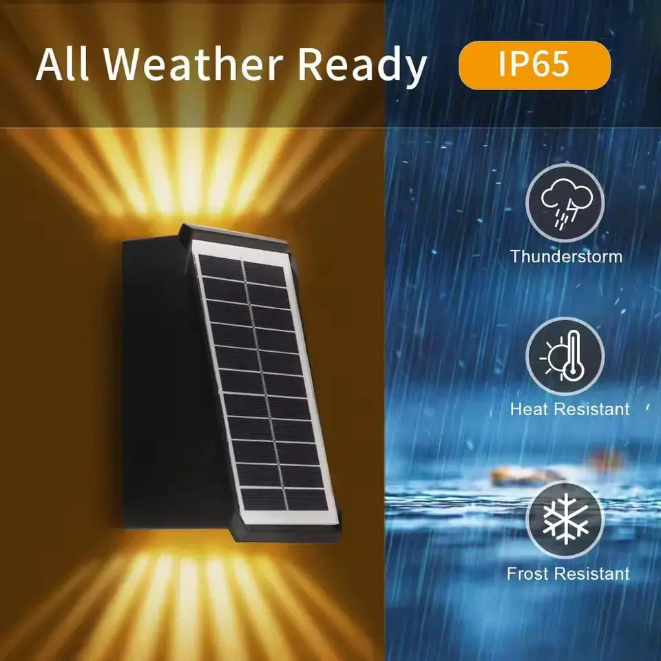 Solar Light for Garden & Balcony | Garden Lighting with Color Change | Solar Lamps for Outdoor Use | SolarLumen