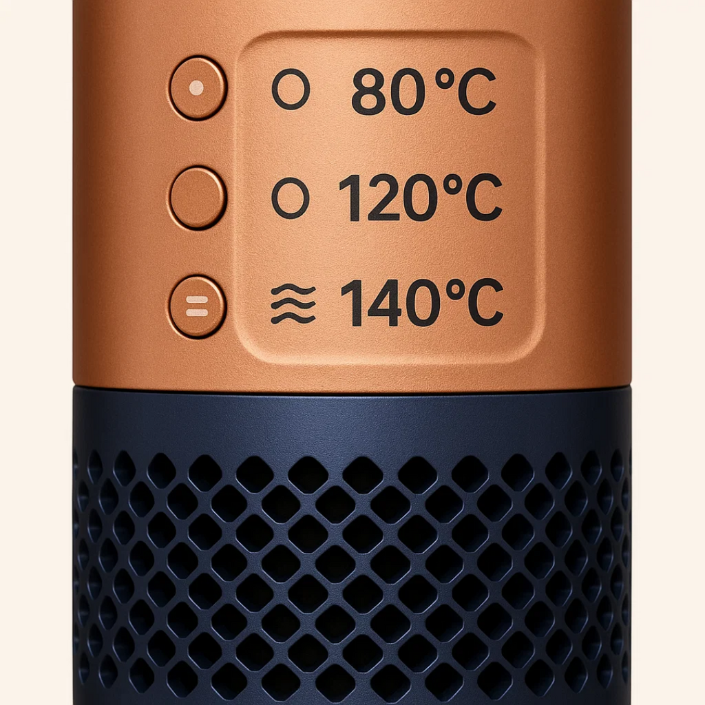 2-in-1 Föhn- und Glätteisen für müheloses Haarestyling