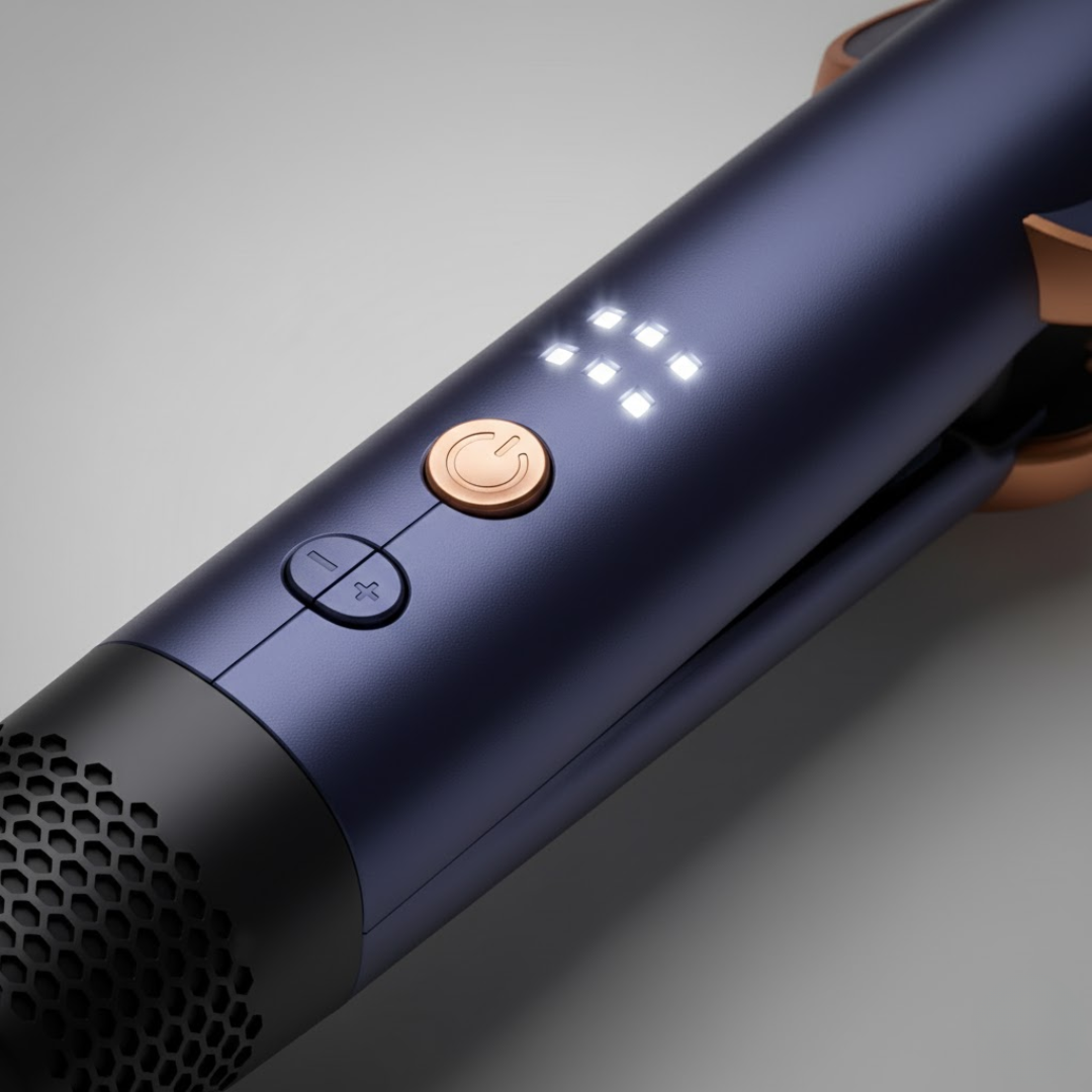 2-in-1 Föhn- und Glätteisen für müheloses Haarestyling