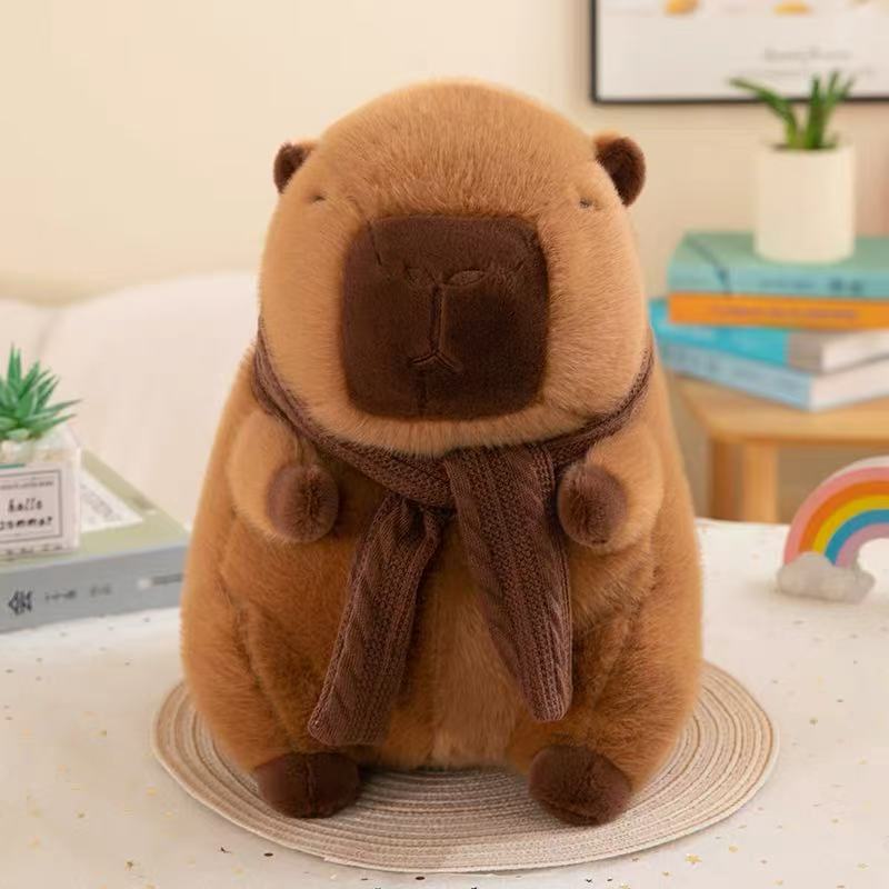 Süßes Capybara Plüschspielzeug | Stofftier für Babys, Kinder und Erwachsene | CuddleCapy