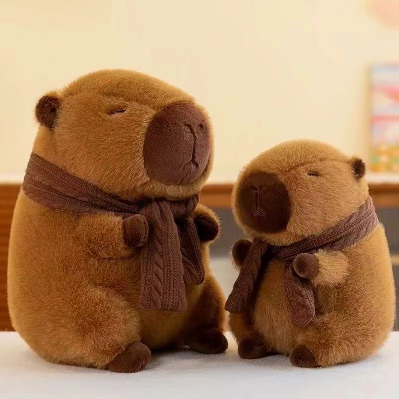 Süßes Capybara Plüschspielzeug | Stofftier für Babys, Kinder und Erwachsene | CuddleCapy