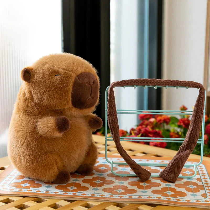 Süßes Capybara Plüschspielzeug | Stofftier für Babys, Kinder und Erwachsene | CuddleCapy