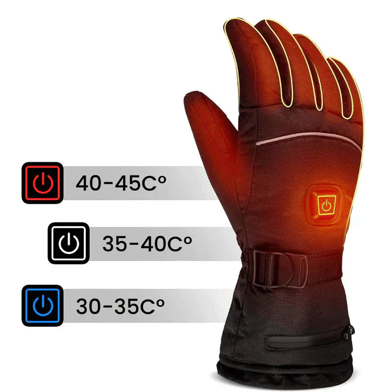 Heated Gloves – With Touchscreen & 3 Heat Settings