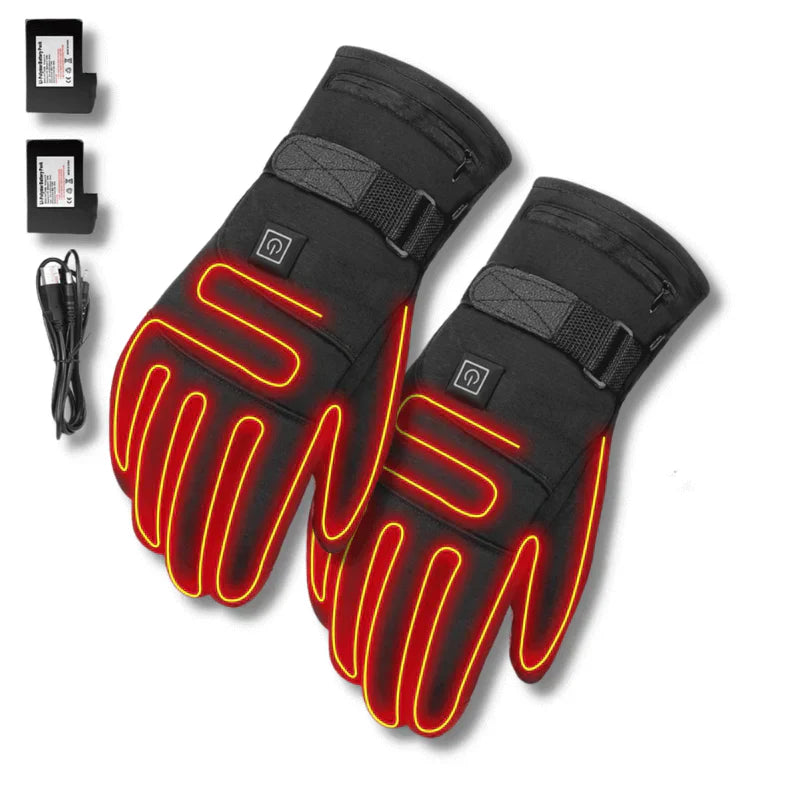 Heated Gloves – With Touchscreen & 3 Heat Settings