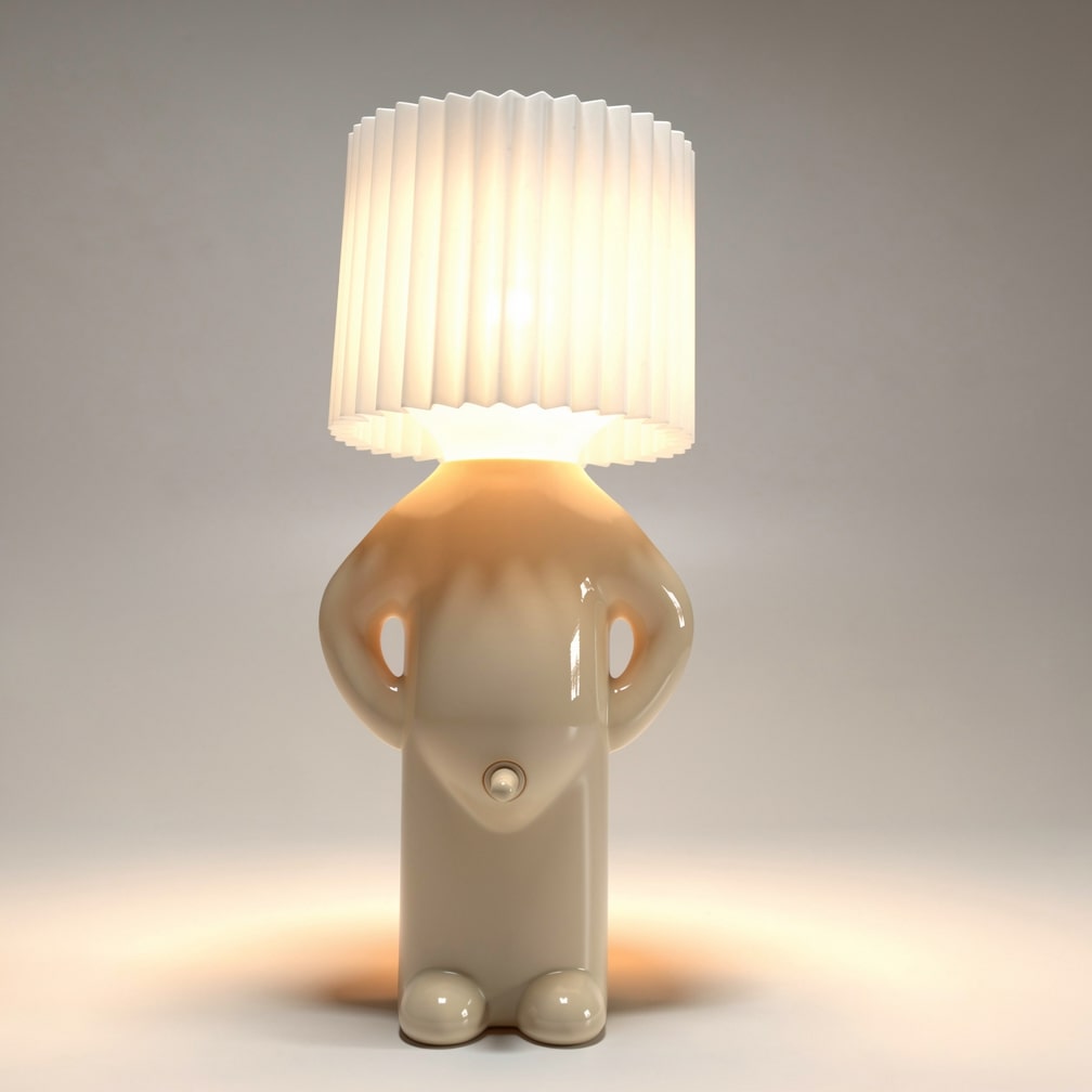 Humorvolle Tischlampe | LED Nachttischlampe | Schreibtischlampe | PeekaLume