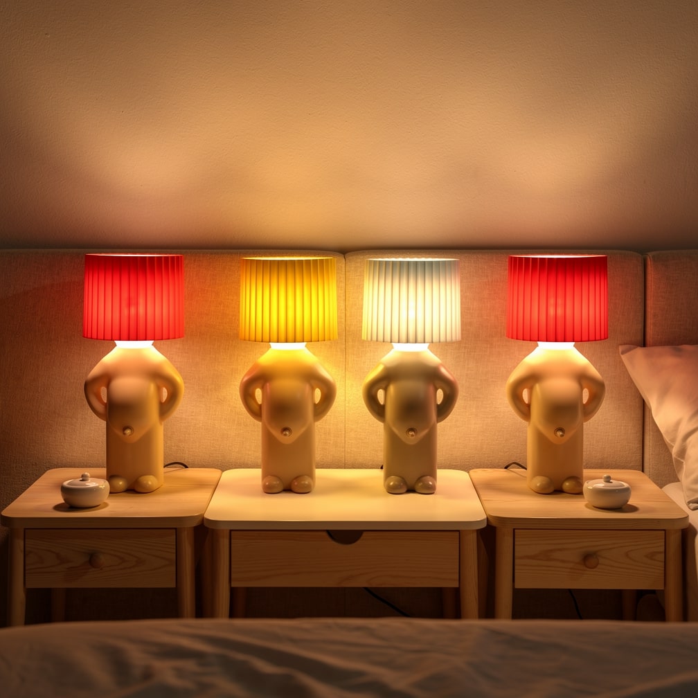 Humorvolle Tischlampe | LED Nachttischlampe | Schreibtischlampe | PeekaLume