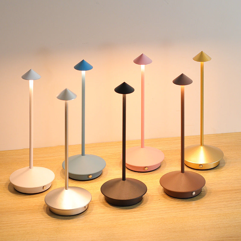 Table lamp with battery | Wireless table lamp | Dimmable lamp with touch | Lunelle
