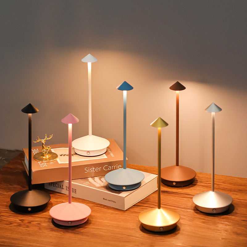 Table lamp with battery | Wireless table lamp | Dimmable lamp with touch | Lunelle