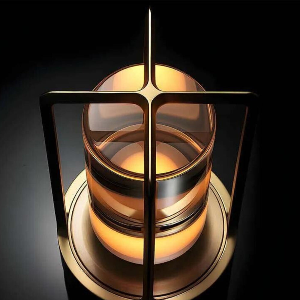 Tischlampe mit Akku | Moderne LED Tischlampe | Laternenlampe | NordicLight