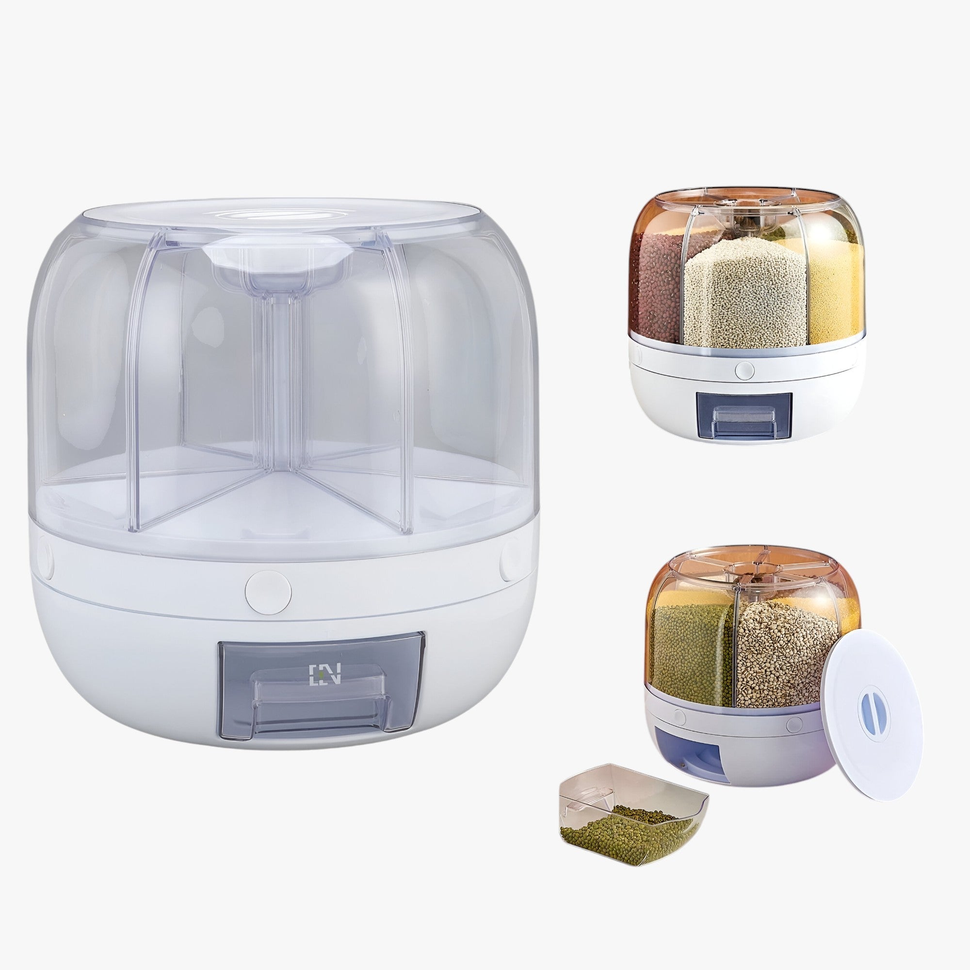 Muesli Dispenser | Storage Container | Food Storage Container with Lid | Storage Box
