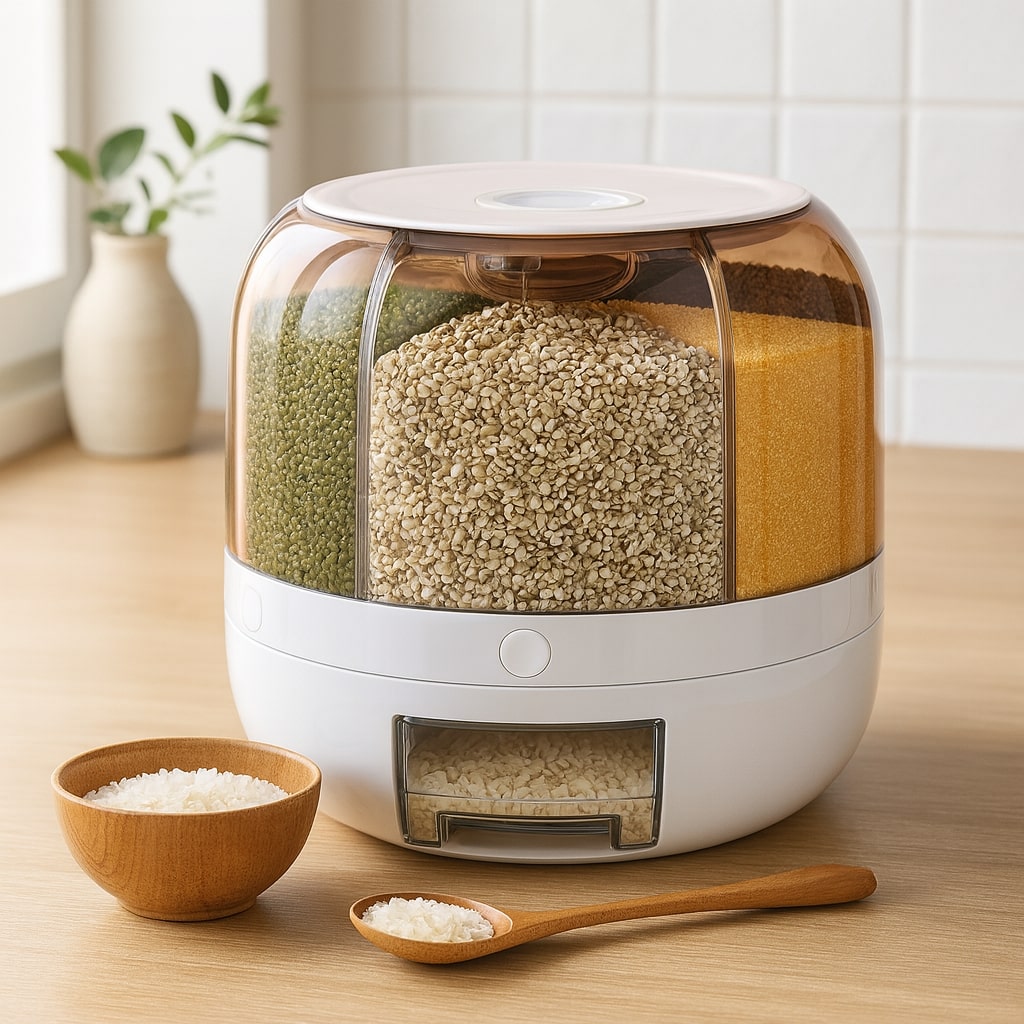 Muesli Dispenser | Storage Container | Food Storage Container with Lid | Storage Box