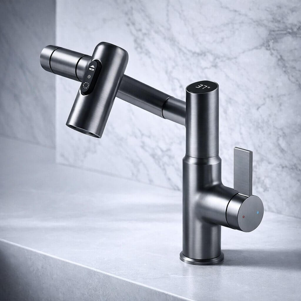Kitchen & Bathroom Faucet | Flexible Kitchen Tap | Sink Faucet | Aqualior