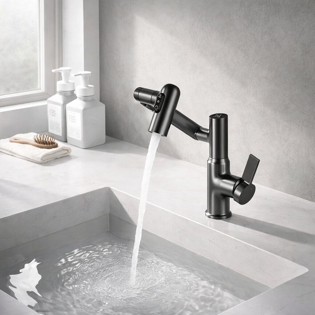 Kitchen & Bathroom Faucet | Flexible Kitchen Tap | Sink Faucet | Aqualior