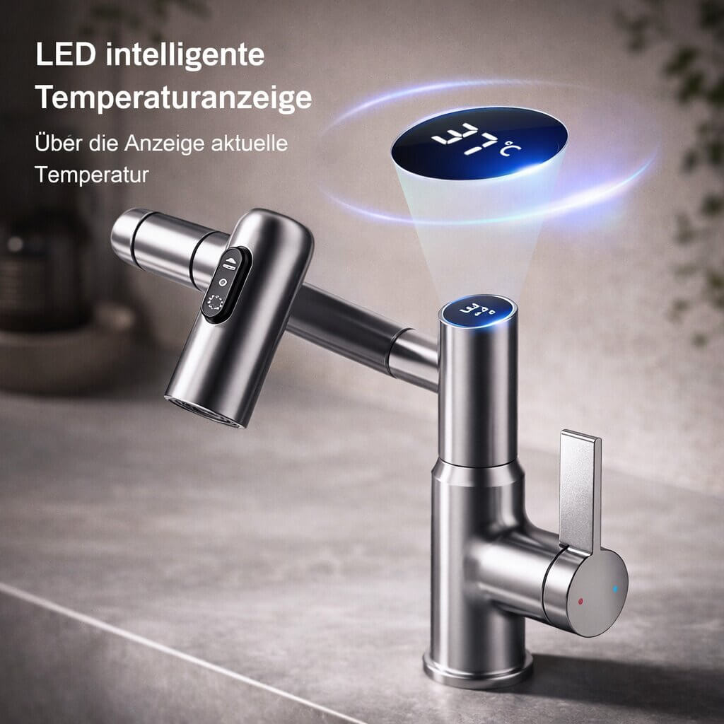 Kitchen & Bathroom Faucet | Flexible Kitchen Tap | Sink Faucet | Aqualior