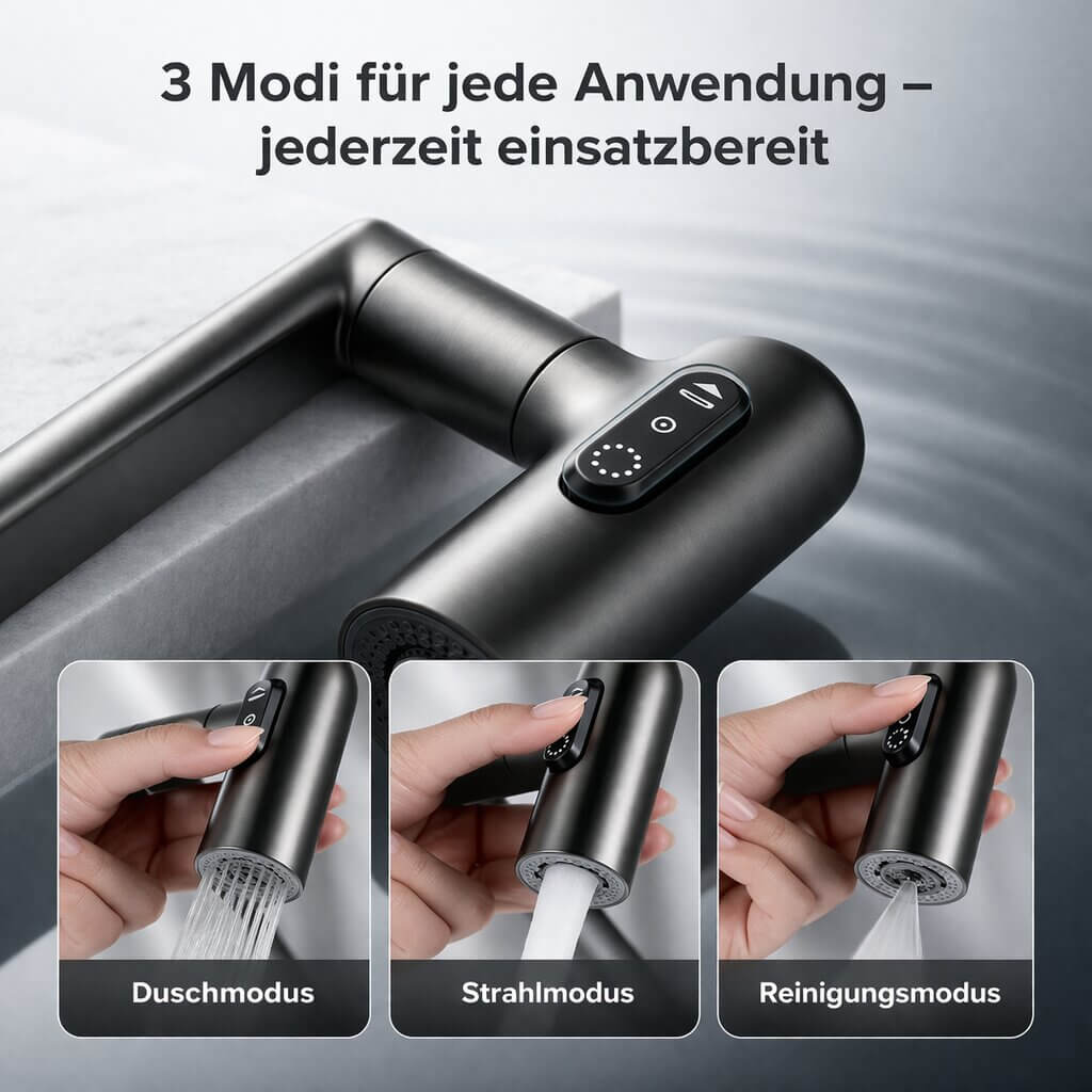 Kitchen & Bathroom Faucet | Flexible Kitchen Tap | Sink Faucet | Aqualior