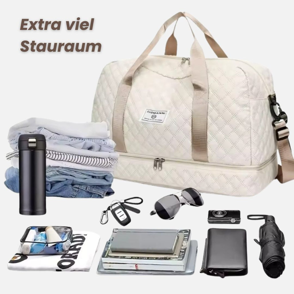 Weekend Bag for Men & Women | Sports Bag with Shoe Compartment | UrbanFold