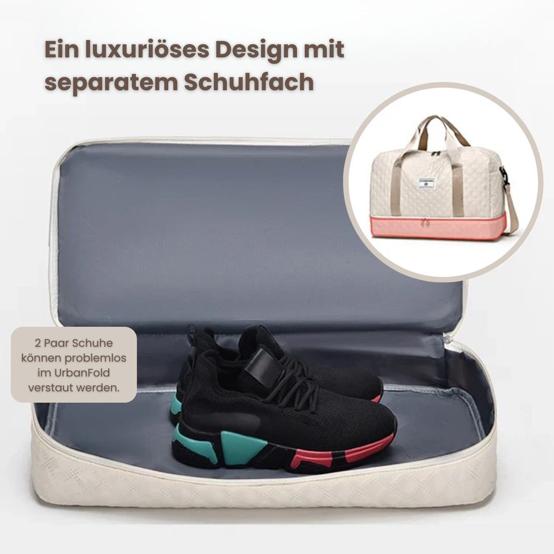 Weekend Bag for Men & Women | Sports Bag with Shoe Compartment | UrbanFold