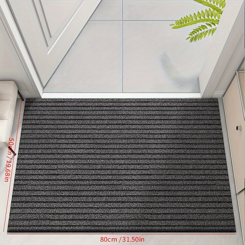 Weatherproof doormat for outdoor & indoor use | Dirt-trapping mat | Step-clear
