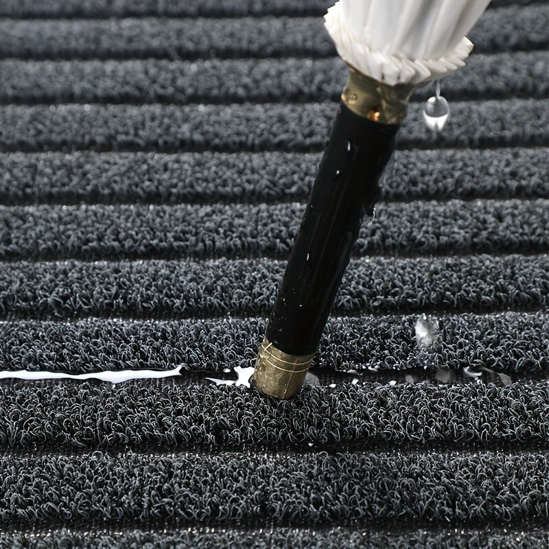 Weatherproof doormat for outdoor & indoor use | Dirt-trapping mat | Step-clear