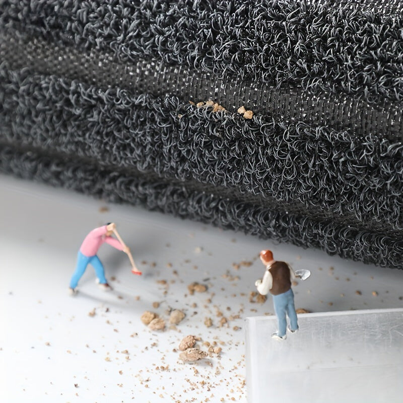 Weatherproof doormat for outdoor & indoor use | Dirt-trapping mat | Step-clear